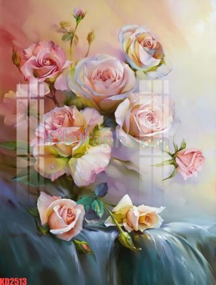 Ảnh gốc file in lụa File gốc in tranh nền tường tổng hợp KD2513 chi tiết