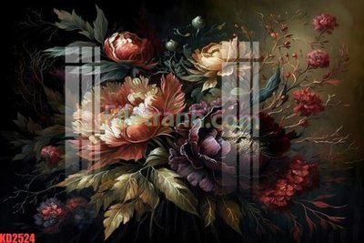 File tranh File gốc in tranh nền tường tổng hợp KD2524 (ảnh gốc) chi tiết rõ ràng
