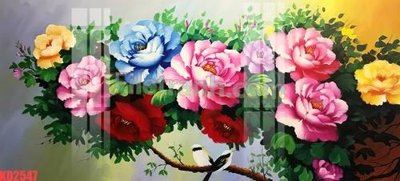 File ảnh File gốc in tranh nền tường tổng hợp KD2547 (gốc) in PP, decal