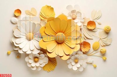 Chi tiết file ảnh File gốc in tranh nền tường tổng hợp KD2553 sắc nét