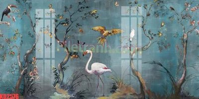 File gốc File gốc in tranh nền tường tổng hợp KD2576 (chuẩn CMYK) cho nhà in