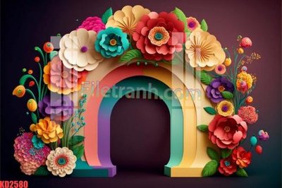 File ảnh File gốc in tranh nền tường tổng hợp KD2580 (gốc) trang trí khách sạn