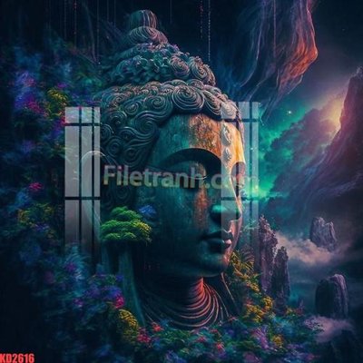 Download file gốc File gốc in tranh nền tường tổng hợp KD2616 (in mica) trang trí