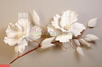 File gốc File gốc in tranh nền tường tổng hợp KD2635 (cho in UV) siêu nét