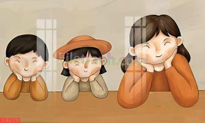 Tải file File gốc in tranh nền tường tổng hợp KD2663 (PSD) cho in ấn quảng cáo