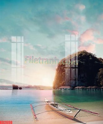 File tranh File gốc in tranh nền tường tổng hợp KD2698 (gốc) chủ đề trẻ em