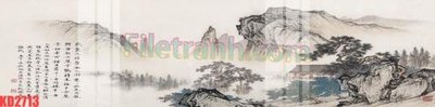 File tranh File gốc in tranh nền tường tổng hợp KD2713 (gốc) in film