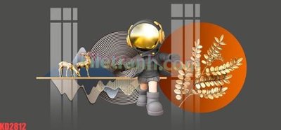 Download file gốc File gốc in tranh nền tường tổng hợp KD2812 (in lụa) cao cấp