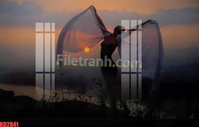 Download file gốc File gốc in tranh nền tường tổng hợp KD2841 (in lụa) hoa lá