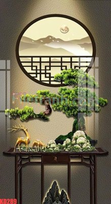 File gốc File gốc in tranh nền tường tổng hợp KD289 (ảnh chi tiết) để in lụa