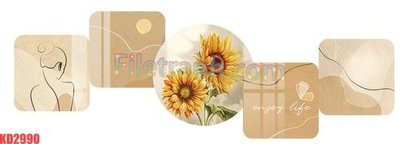File gốc File gốc in tranh nền tường tổng hợp KD2990 (ảnh rõ nét) để in