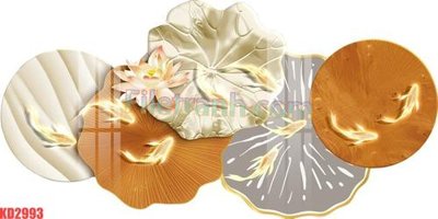 Download file gốc File gốc in tranh nền tường tổng hợp KD2993 (in lụa) cao cấp