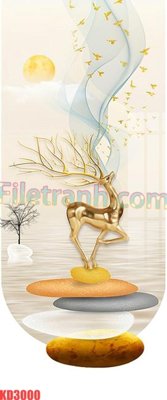 File ảnh File gốc in tranh nền tường tổng hợp KD3000 (gốc) trang trí khách sạn