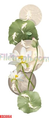 File ảnh gốc File gốc in tranh nền tường tổng hợp KD3064 (chuyên in mica)