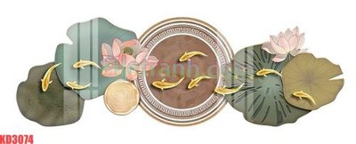 Download file File gốc in tranh nền tường tổng hợp KD3074 (gốc) in mica cao cấp