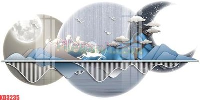 Tải file tranh File gốc in tranh nền tường tổng hợp KD3235 (gốc) tại Filetranh.com