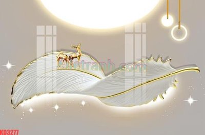 File gốc in mica File gốc in tranh nền tường tổng hợp KD3277 chất lượng