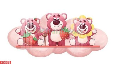 File gốc File gốc in tranh nền tường tổng hợp KD3324 (cho in 3D) độc đáo