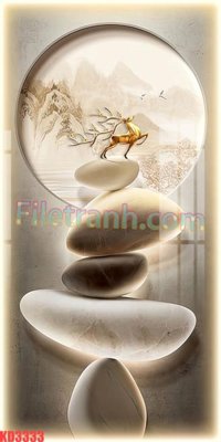 File in trần File gốc in tranh nền tường tổng hợp KD3333 (bản gốc) đại dương