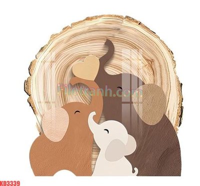 File gốc in ấn File gốc in tranh nền tường tổng hợp KD3339 độ phân giải cao