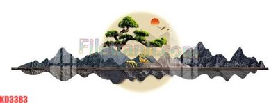 File in trần File gốc in tranh nền tường tổng hợp KD3383 (bản gốc) mây trời