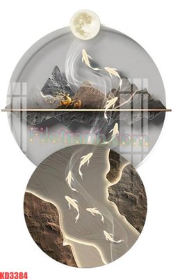 Tải file gốc File gốc in tranh nền tường tổng hợp KD3384 dùng cho in ấn