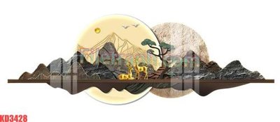 Download file File gốc in tranh nền tường tổng hợp KD3428 (gốc) in mica cao cấp