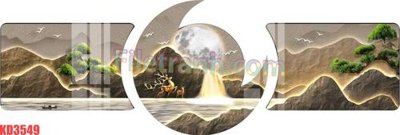 File gốc File gốc in tranh nền tường tổng hợp KD3549 (cho in ấn) độc quyền