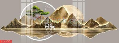 Download file gốc File gốc in tranh nền tường tổng hợp KD3558 (độ nét cao)