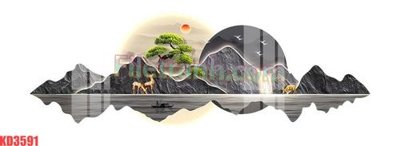 File gốc File gốc in tranh nền tường tổng hợp KD3591 (dành cho quảng cáo)