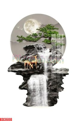 File ảnh File gốc in tranh nền tường tổng hợp KD3608 (gốc) cho trang trí nhà hàng