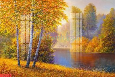 File in trần File gốc in tranh nền tường tổng hợp KD3834 (bản gốc) 5D