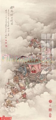 File gốc File gốc in tranh nền tường tổng hợp KD4007 (cho in ấn) từ kho Filetranh