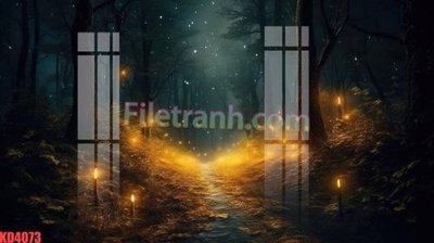 File gốc File gốc in tranh nền tường tổng hợp KD4073 (AI/EPS) cho in ấn