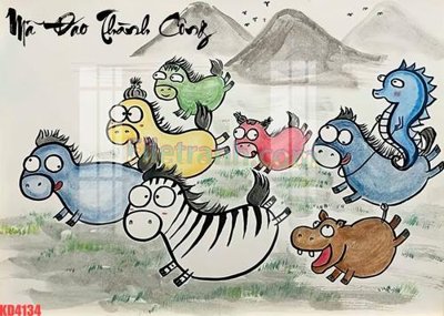 File tranh File gốc in tranh nền tường tổng hợp KD4134 (ảnh gốc) cho in ấn kỹ thuật số