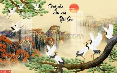 File gốc File gốc in tranh nền tường tổng hợp KD4163 (phong cách) châu Âu