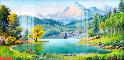 File gốc File gốc in tranh nền tường tổng hợp KD4233 (cho in ấn) từ kho Filetranh