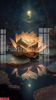 File gốc File gốc in tranh nền tường tổng hợp KD4314 (in lụa) hoa văn cổ điển