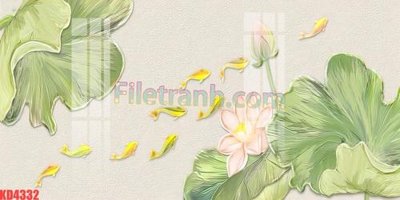 Tải file File gốc in tranh nền tường tổng hợp KD4332 (gốc) làm tranh trang trí