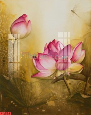 File tranh gốc File gốc in tranh nền tường tổng hợp KD4343 (bản quyền) file PSD