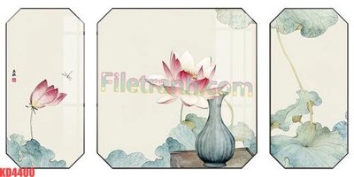 Tải file gốc File gốc in tranh nền tường tổng hợp KD4400 dùng cho in ấn