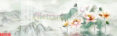 Tệp tin gốc File gốc in tranh nền tường tổng hợp KD4416 (dùng cho in) File gốc in tranh nền tường tổng hợp KD4416