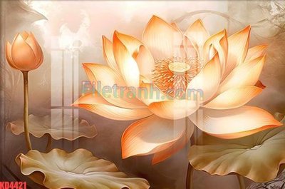 File PSD File gốc in tranh nền tường tổng hợp KD4421 (gốc) nhiều lớp (multi-layer)