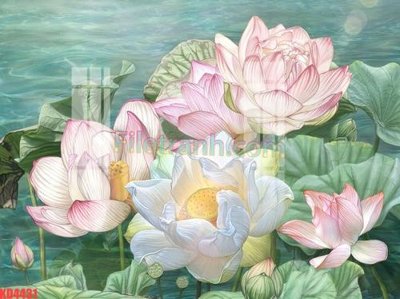 File gốc File gốc in tranh nền tường tổng hợp KD4431 (cho in UV) siêu nét