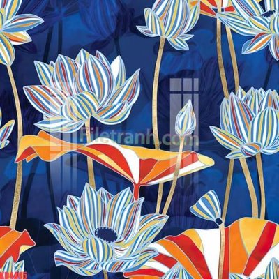 Tải file File gốc in tranh nền tường tổng hợp KD4445 (gốc) chủ đề phong thủy