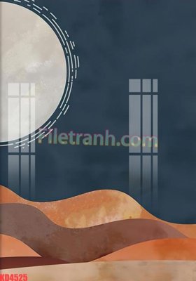 File gốc File gốc in tranh nền tường tổng hợp KD4525 (in mica) làm quà tặng