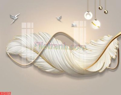 File PSD File gốc in tranh nền tường tổng hợp KD4617 (gốc) nhiều lớp (multi-layer)