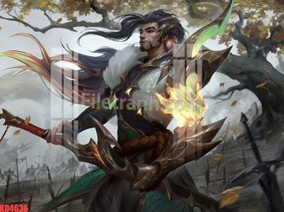 File tranh in trần 3D File gốc in tranh nền tường tổng hợp KD4636 (ảnh gốc)