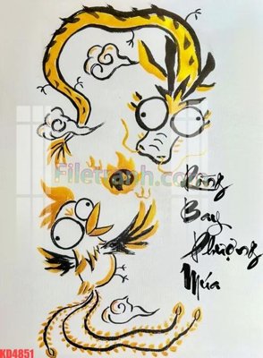 File gốc File gốc in tranh nền tường tổng hợp KD4851 (phiên bản chuẩn) để in ấn