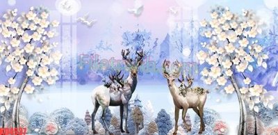 File gốc File gốc in tranh nền tường tổng hợp KD4937 (vector) cho in ấn